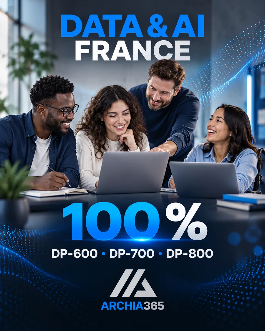 Poster Vouchers Microsoft Fabric : examens DP-600, DP-700 et DP-800